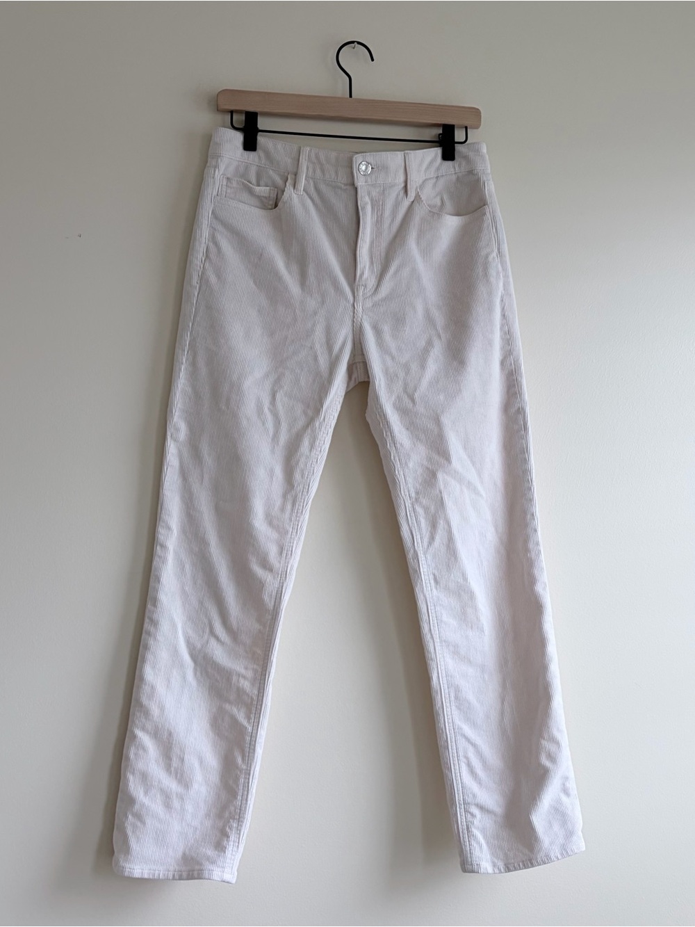 Club Monaco White Corduroy Pants